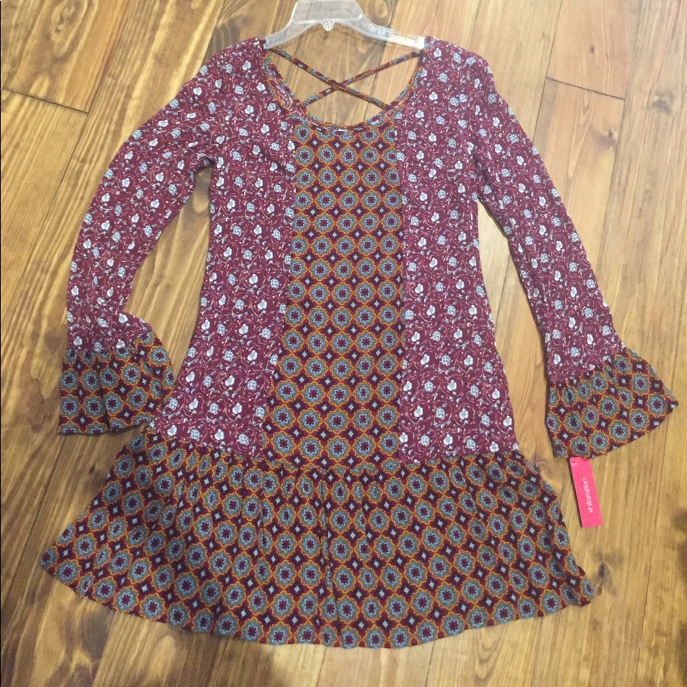 NWT maroon dress
