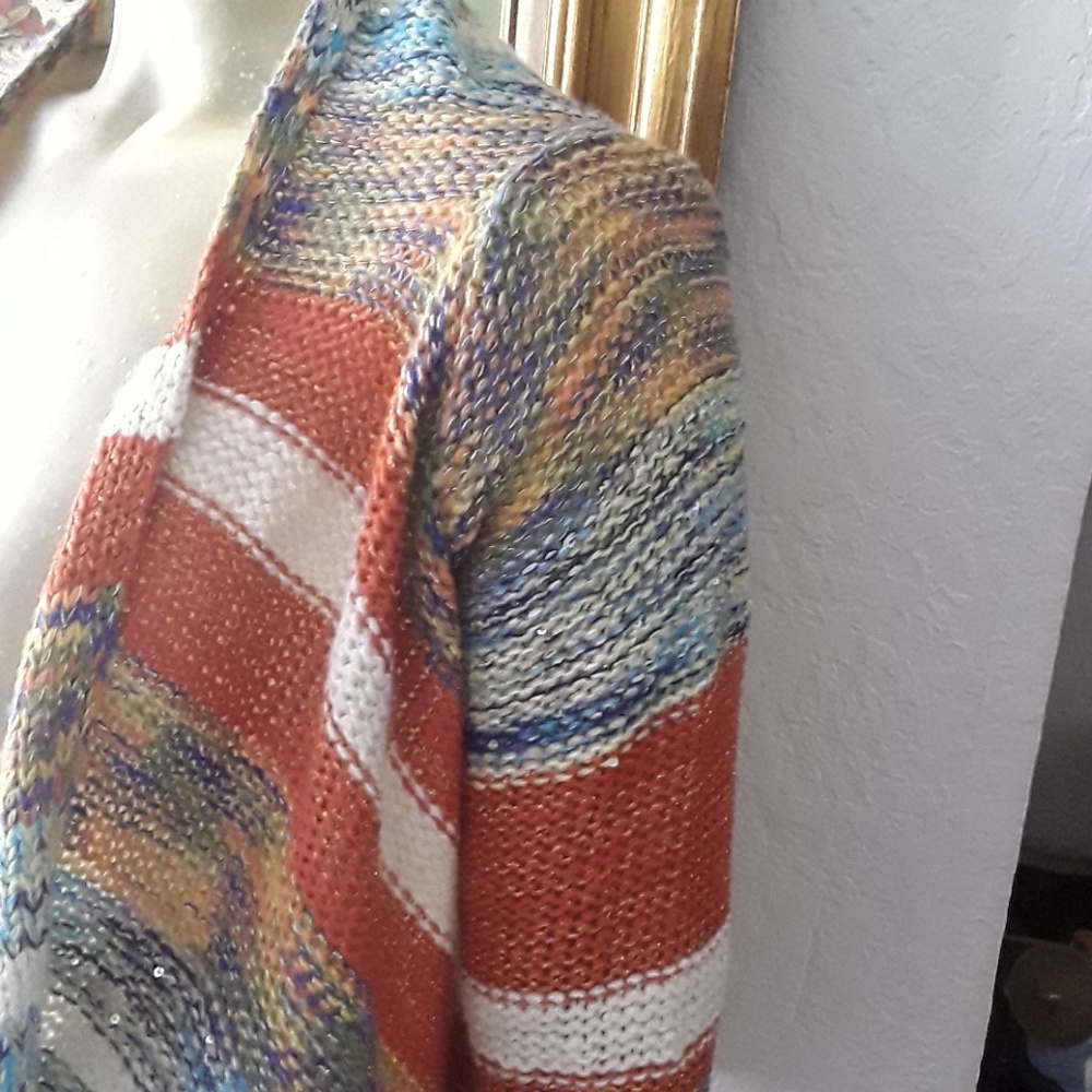 Hot & Delicious boho sweater sz S/M - Picture 6 of 7