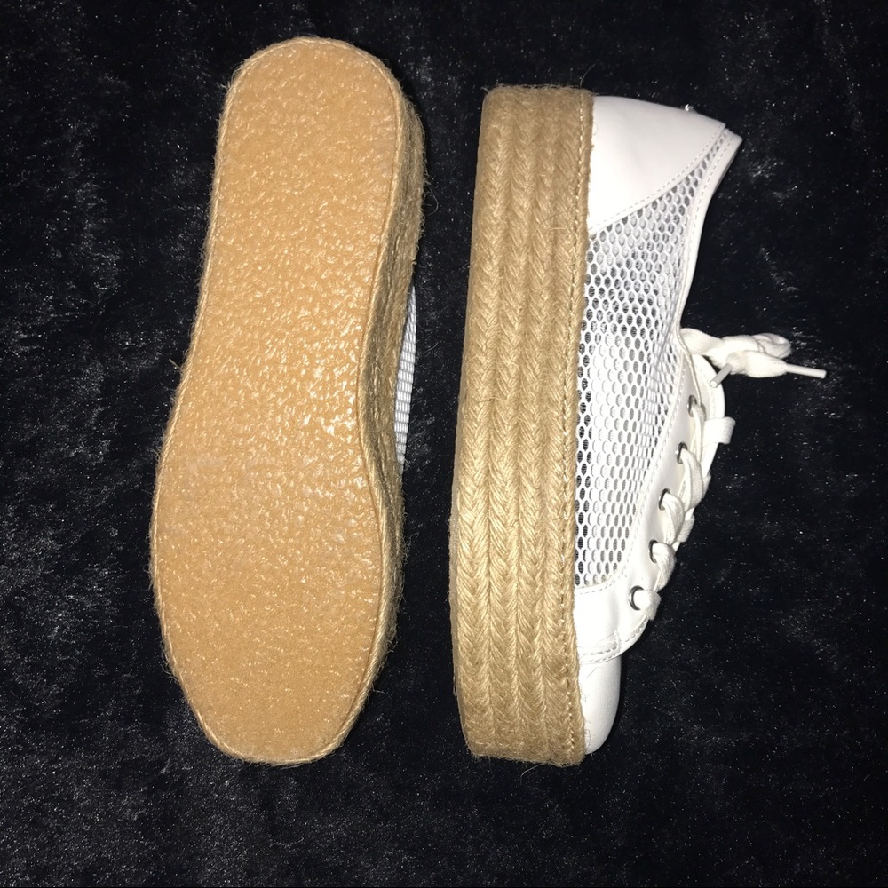 Steve Madden 8 Mesh Hampton Platforms