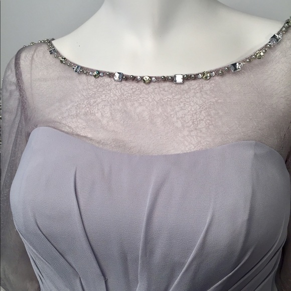 Mori Lee VM collection Illusion Scoop Neck - Picture 7 of 7