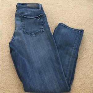 DKNY soho cropped jeans