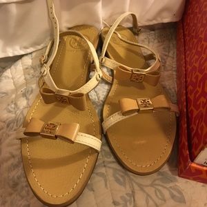Brand New Tory Burch Kailey Flat Sandal in box