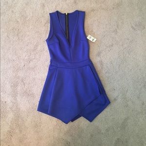 Blue romper