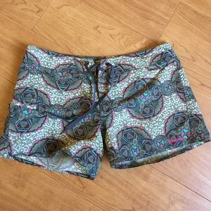 Patagonia patterned shorts!