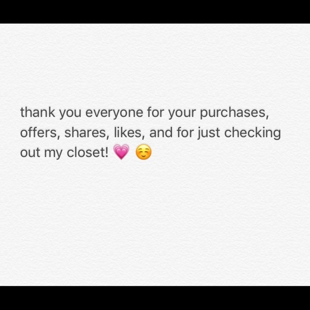 ๐ธโจ CLOSET INFO โจ๐ธ - Picture 2 of 8