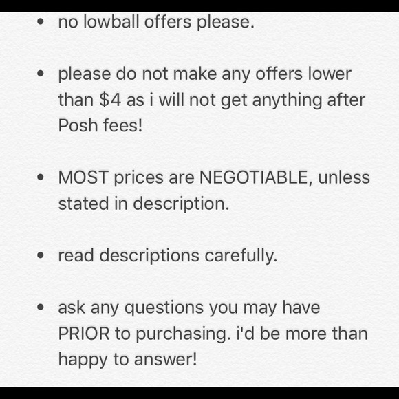 🌸✨ CLOSET INFO ✨🌸 - Picture 5 of 8