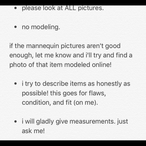 🌸✨ CLOSET INFO ✨🌸 - Picture 6 of 8