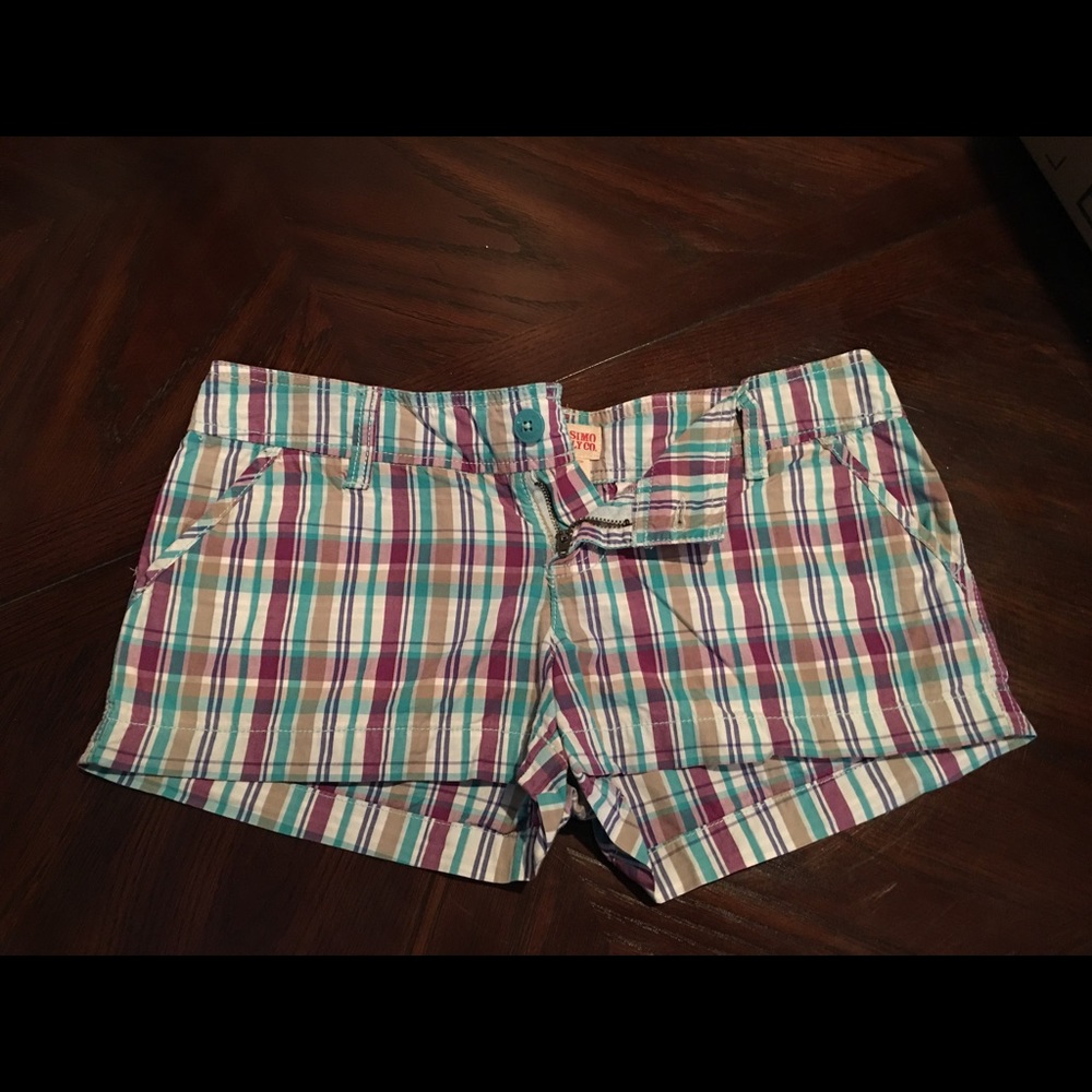 Mossimo plaid shorts
