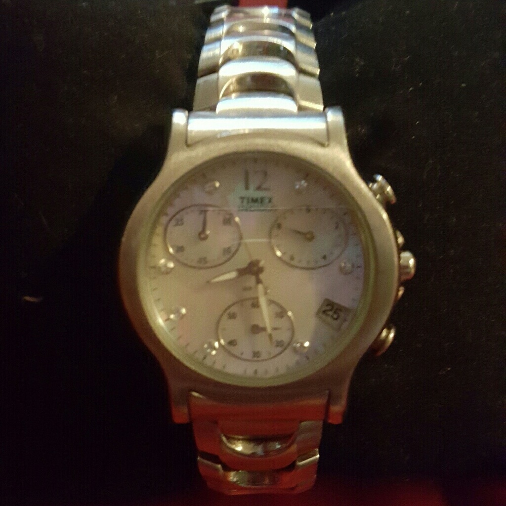 Timex diamond watch