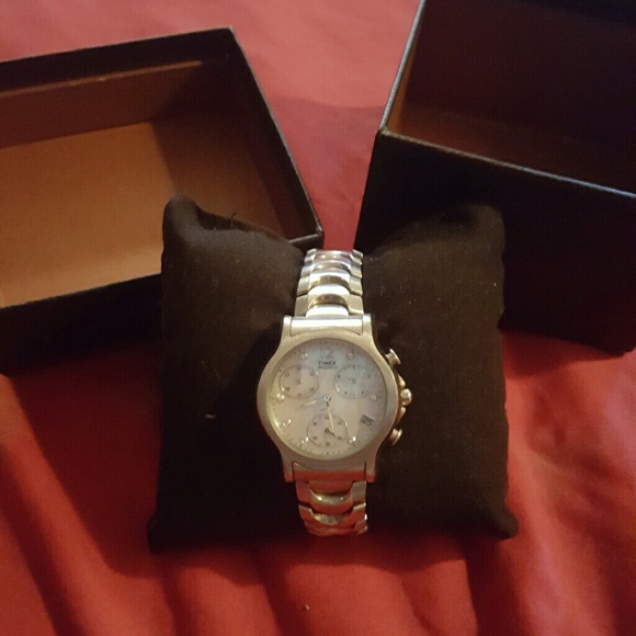 Timex diamond watch