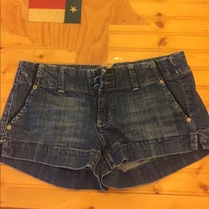 A&E denim shorts!!