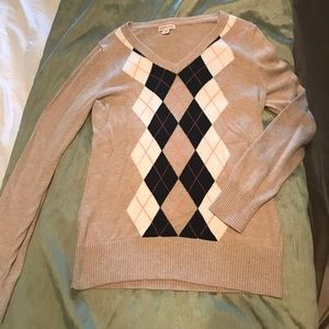 Argyle sweater