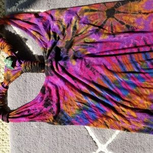 Nwot tyedye dress coverup
