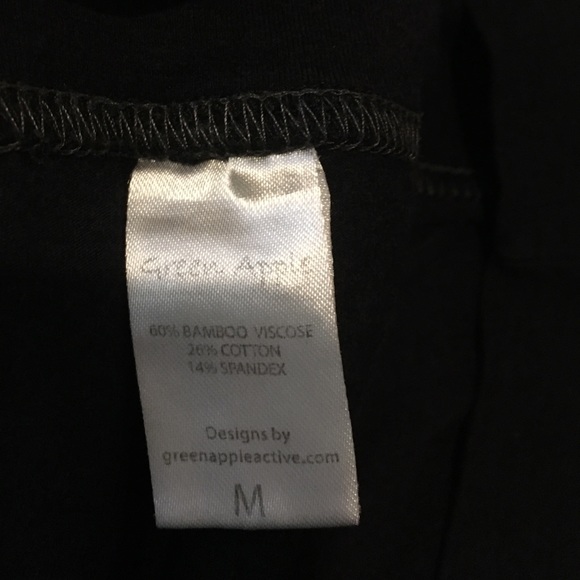 Green Apple cropped yoga pants / leggings - Picture 3 of 3