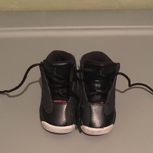 Jordan 13 Black/Pink Size 5C (toddler)