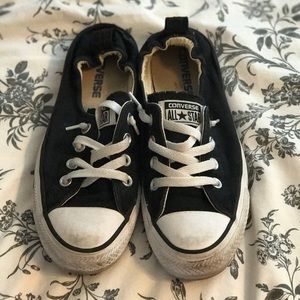 Black Converse Shoreline