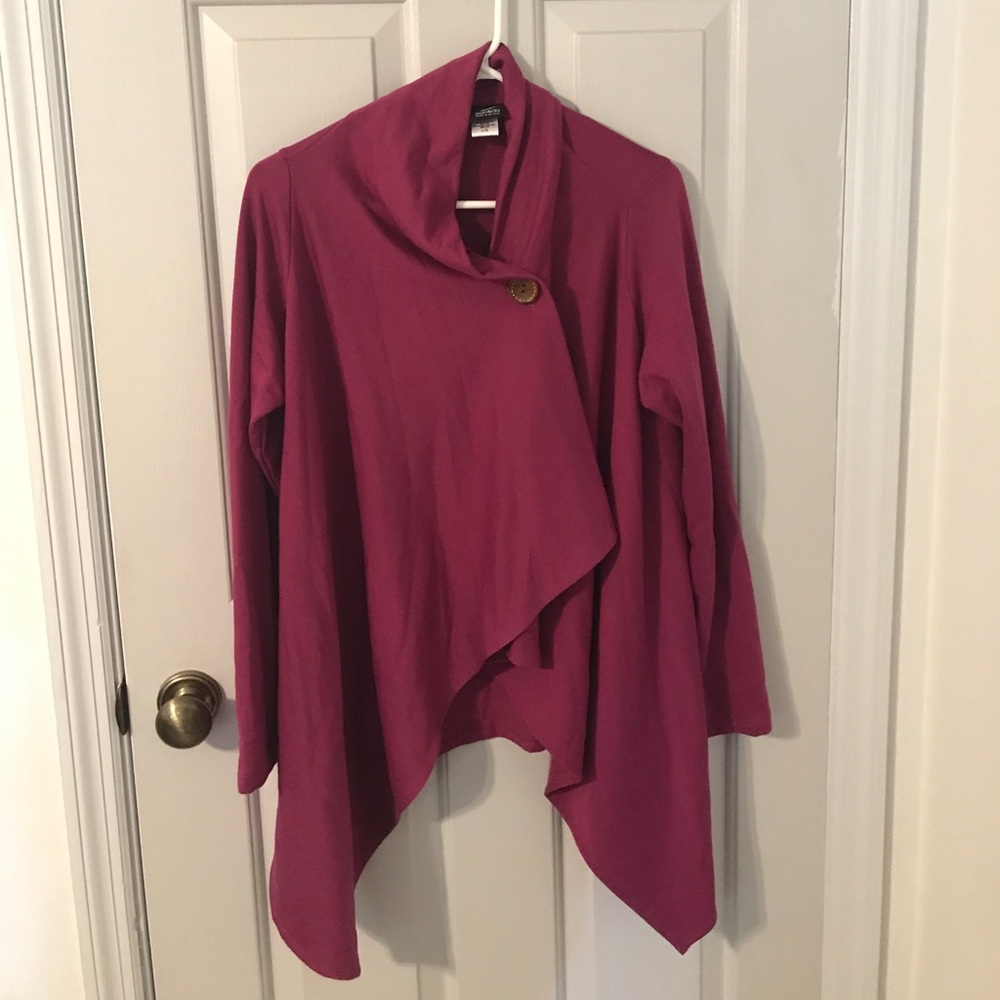 Buttoned sweater