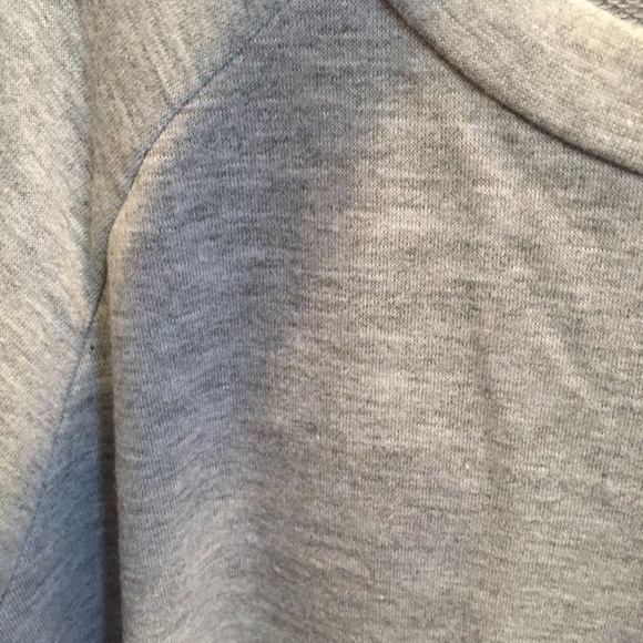 Cute Sexy Short Sweatshirt Dress w/ slash sleeves - Picture 6 of 8