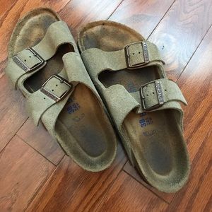 Taupe Birkenstocks