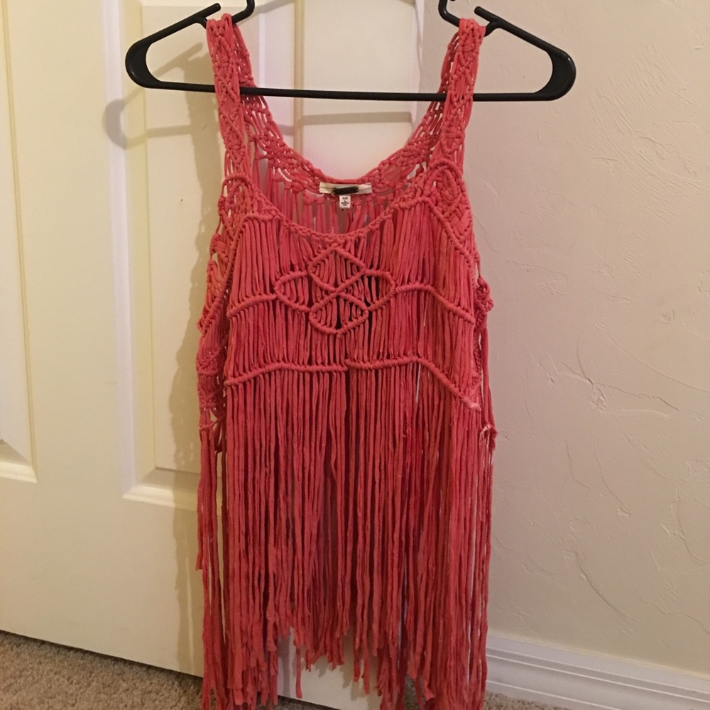 Miss Me fringe tank