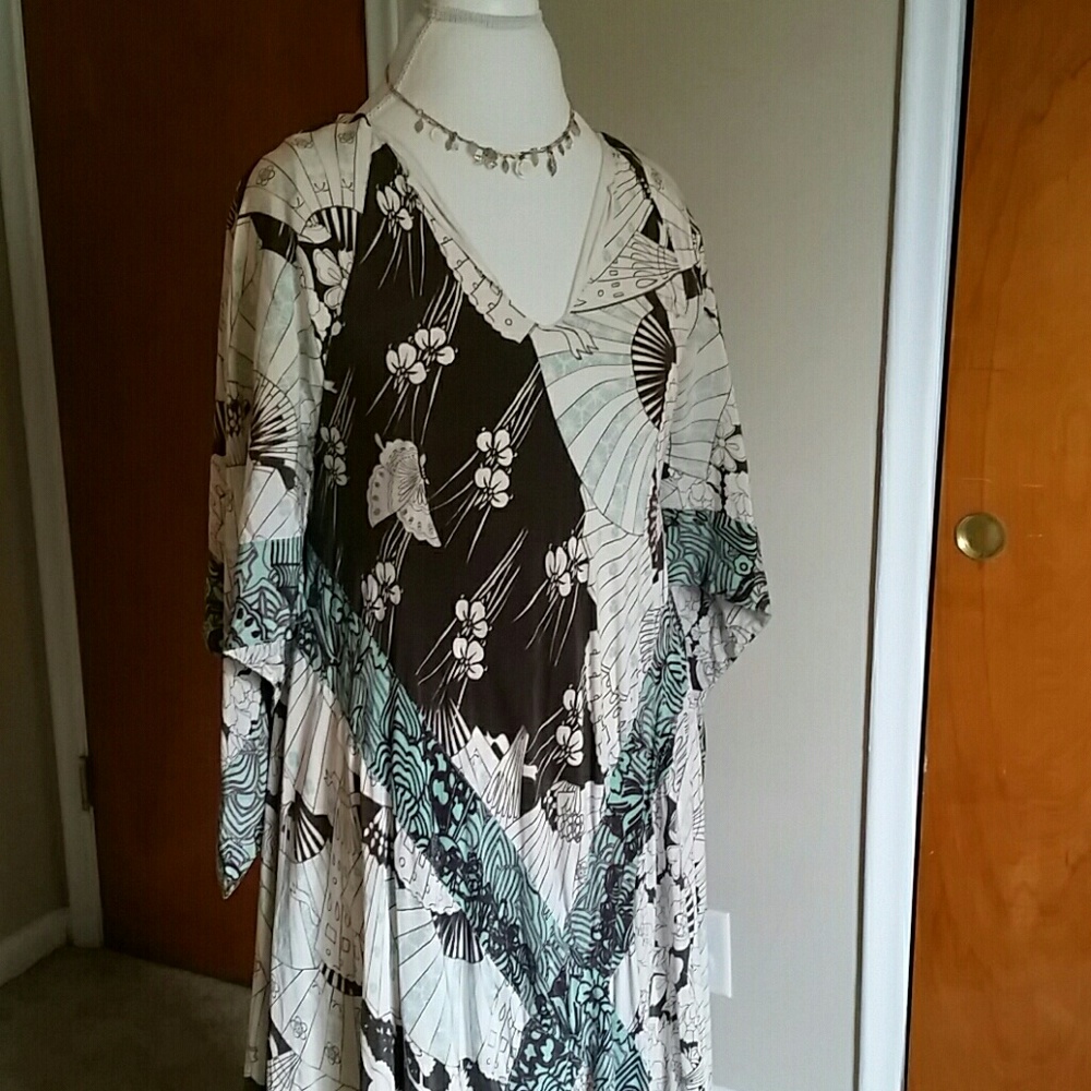 Adriana Barra Vintage-Style Maxi
