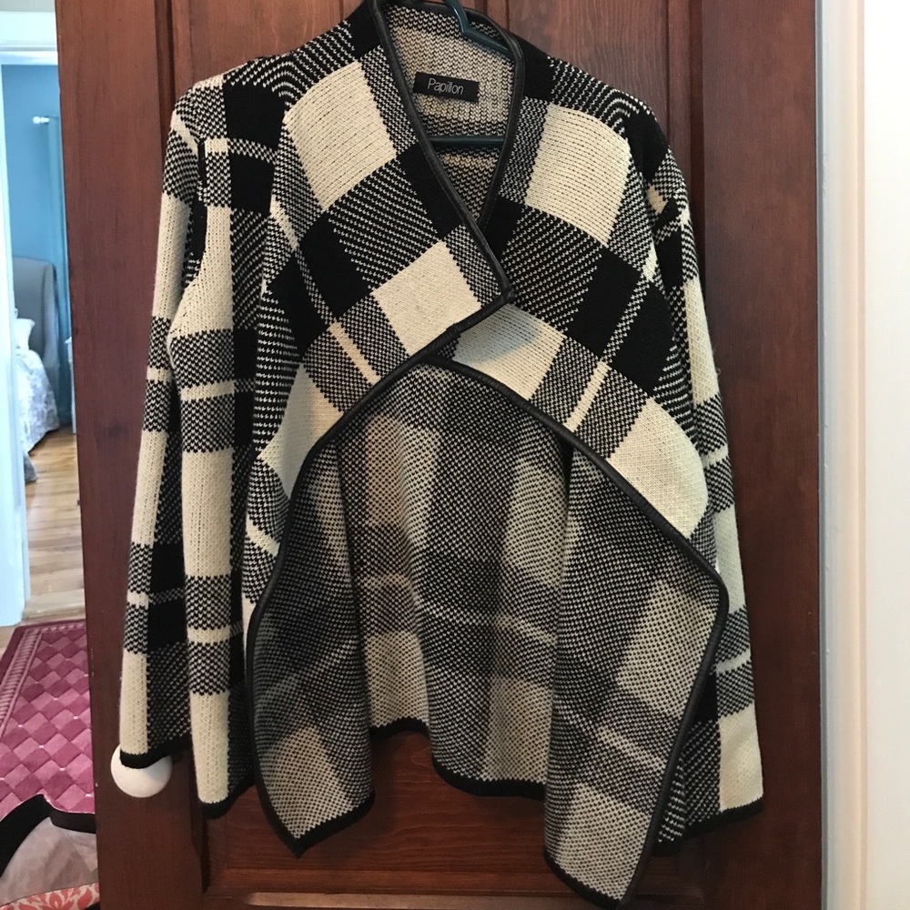 Black and White Sweater