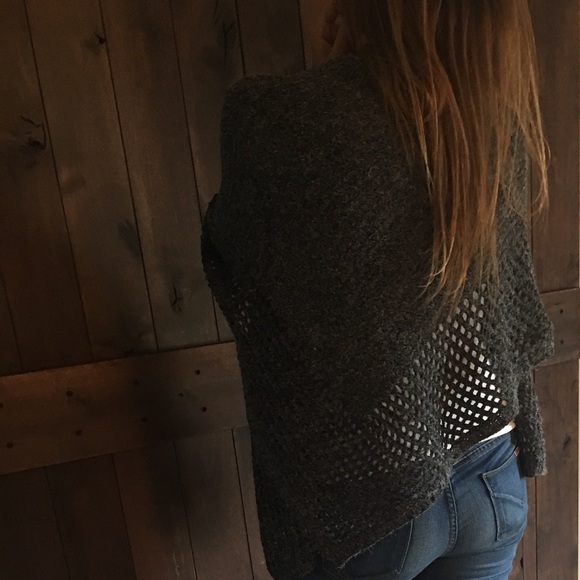 WILA Soft Knit Poncho Wrap Sweater - Picture 5 of 7