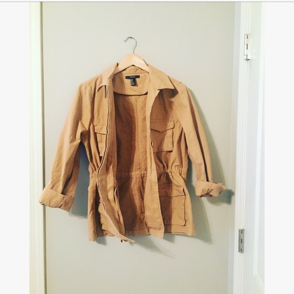 NWOT camel jacket