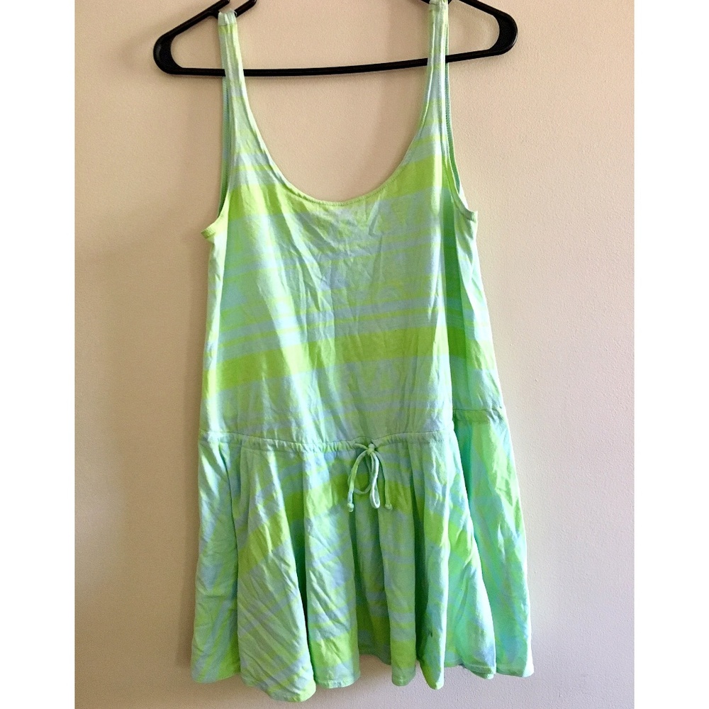 Neon American Apparel Swim Coverup
