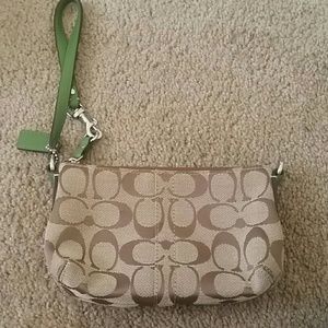 Coach wristlet