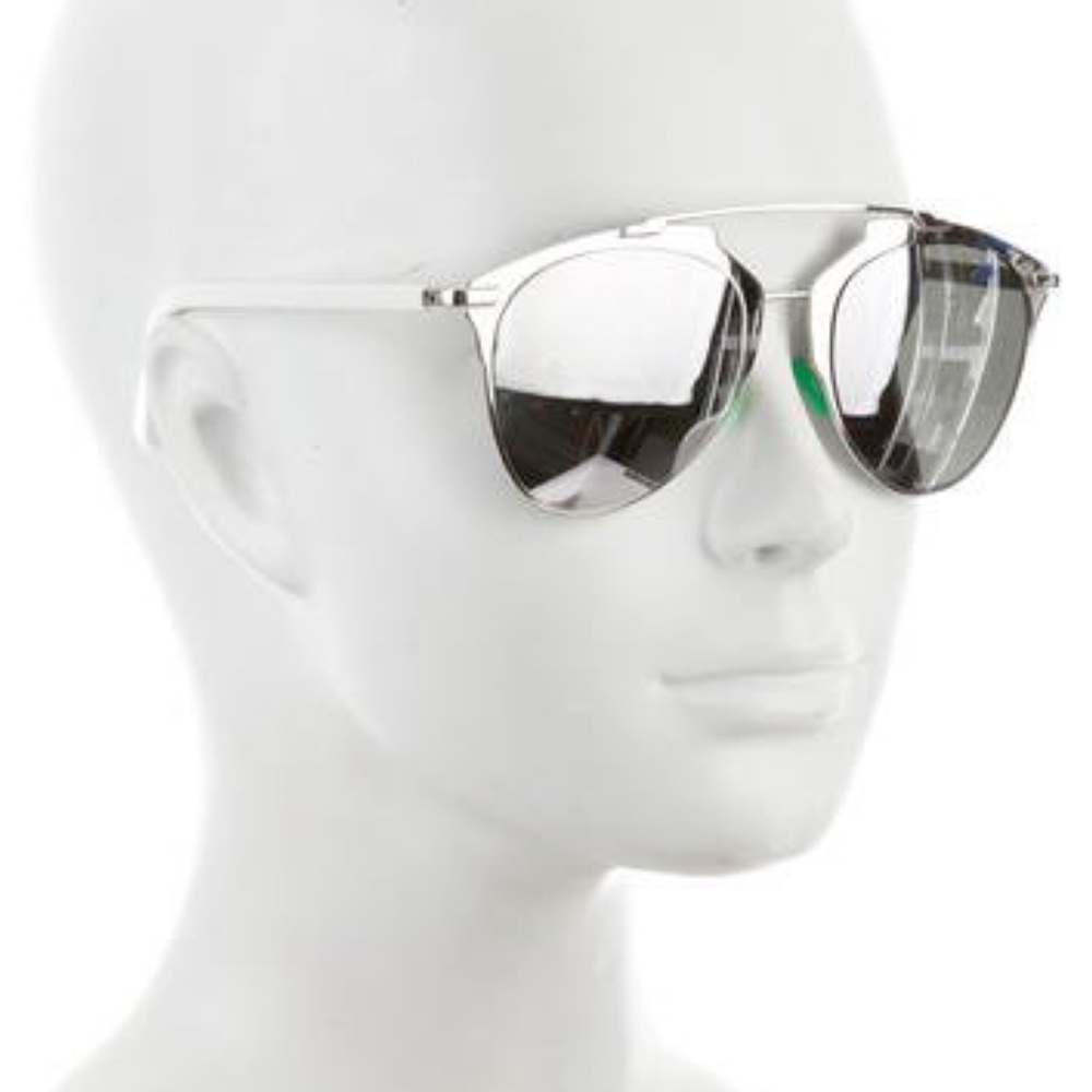 Dior Aviator Sunglasses in Silver - Picture 3 of 9