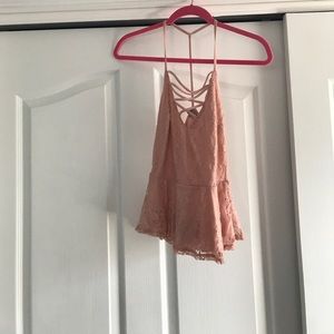 Charlotte Russe peplum top