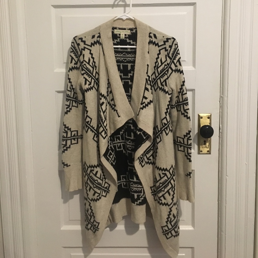 Drapey Aztec Sweater