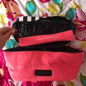 Victoria's Secret undergarment travel bag