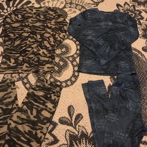 Set of 2 boys long johns