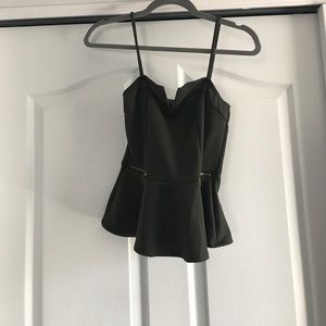 Charlotte Russe peplum top