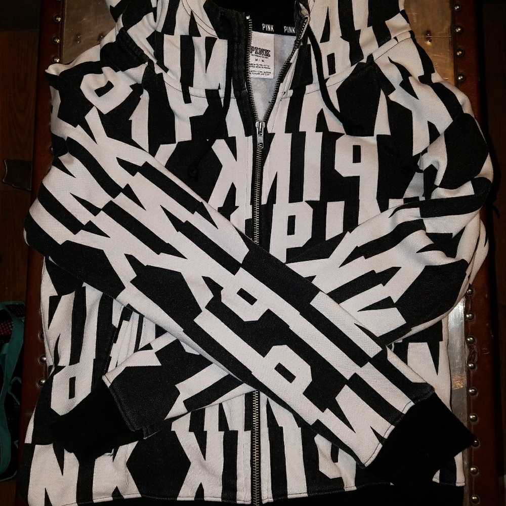 PINK zip hoodie