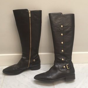 Michael Kors Leather Boots
