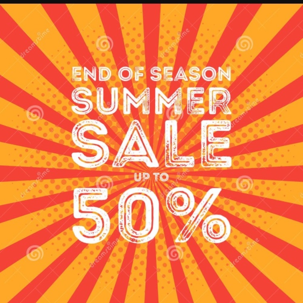 End of Summer Sale!