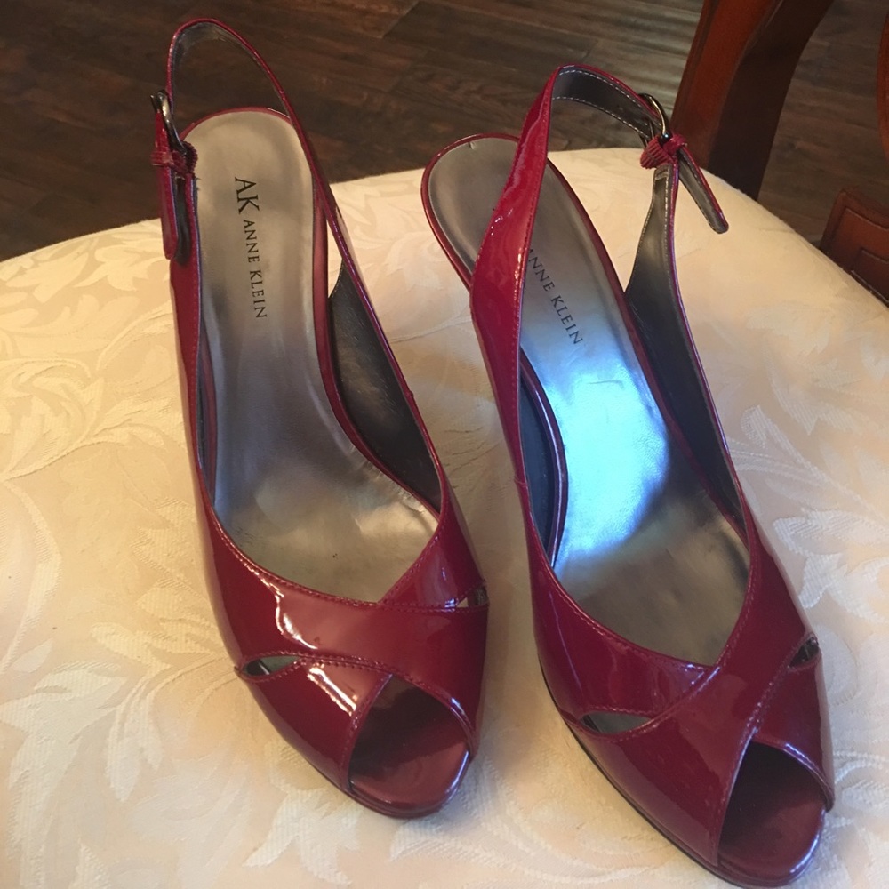 Anne Klein Red high heels