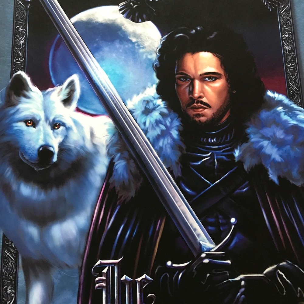 Jon Snow Game Of Thrones Poster