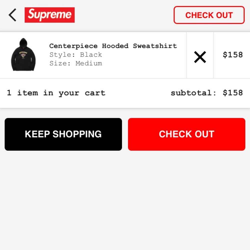 Supreme Hoodie