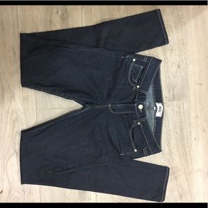 Paige peg skinny jeans - dark wash