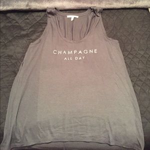 Express tank top - champagne all day