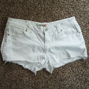 EUC white shorts