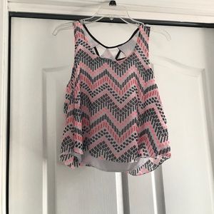 Tribal print tank top