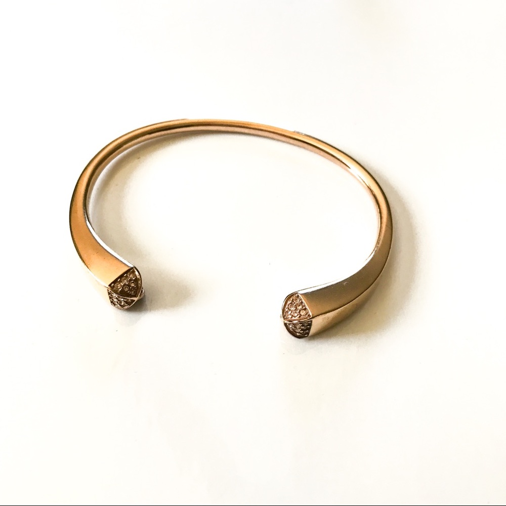 Michael Kors Rose Gold & Pavé cuff bracelet
