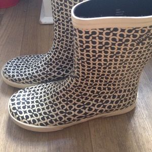 Coach rain boots