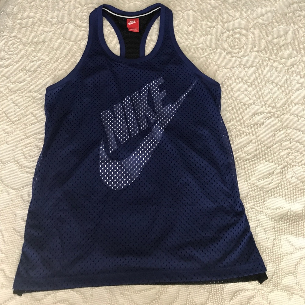 Nike jersey style tank Large