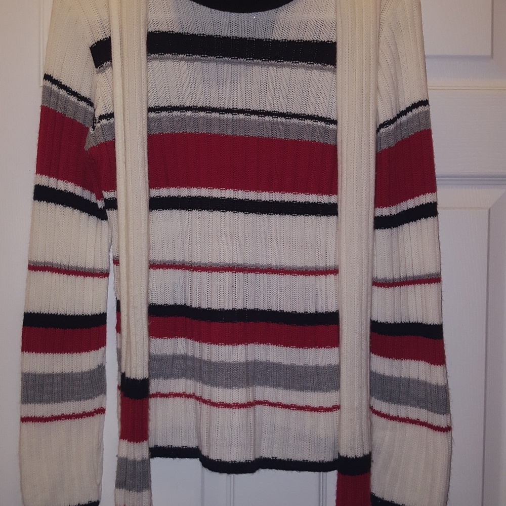 100% Acrylic Turtleneck w/ scarf